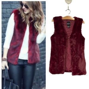 Me Jane Faux Fur Vest